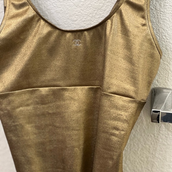 Chanel cruise swimsuit gold metallic - Picture 16 of 16